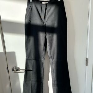 H&M Black Flared Dress Pants